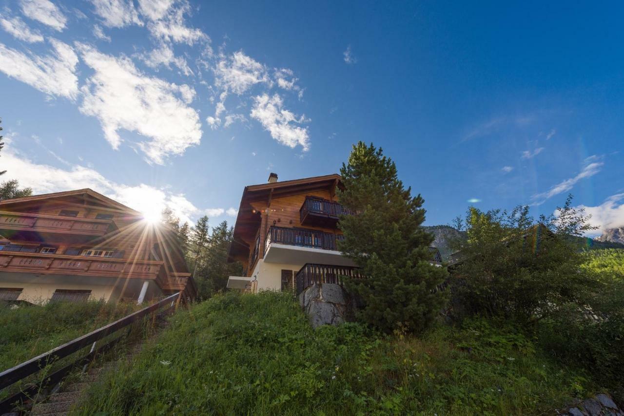Apartment Schinkenheim "Bei Fuchs & Hase" Grächen Zewnętrze zdjęcie